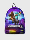 Рюкзак джинсовый / Minecraft на коне!