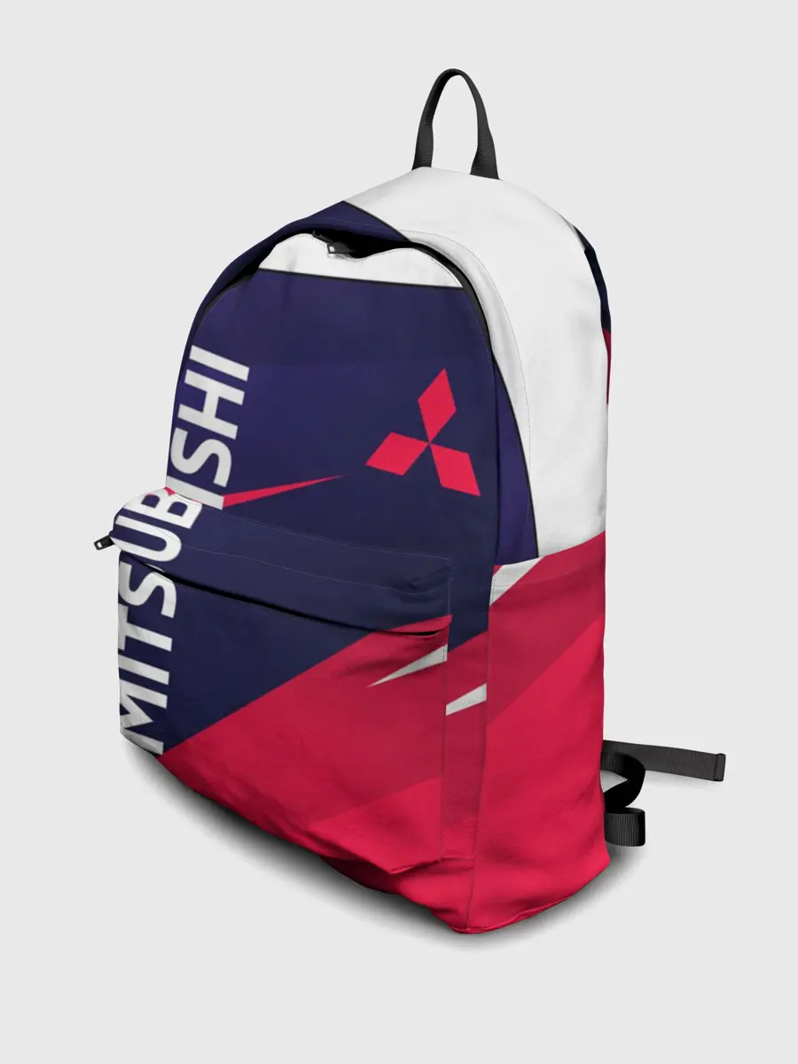 Рюкзак джинсовый / MITSUBISHI ТРИКОЛОР