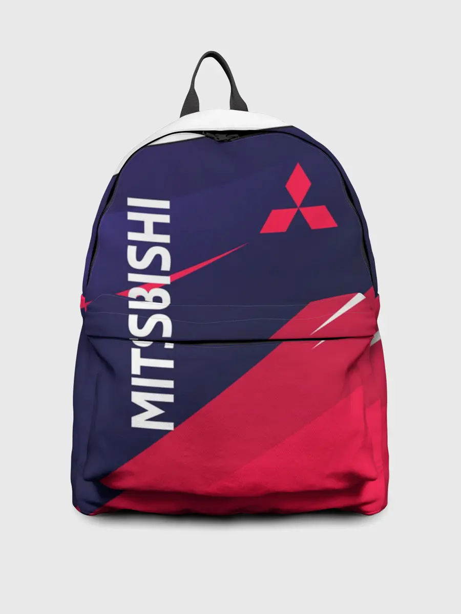 Рюкзак джинсовый / MITSUBISHI ТРИКОЛОР