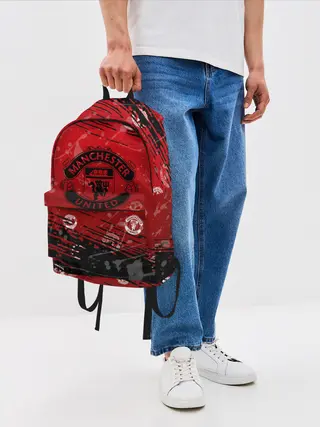 Рюкзак джинсовый / Manchester United: Возвращения Ronaldo.