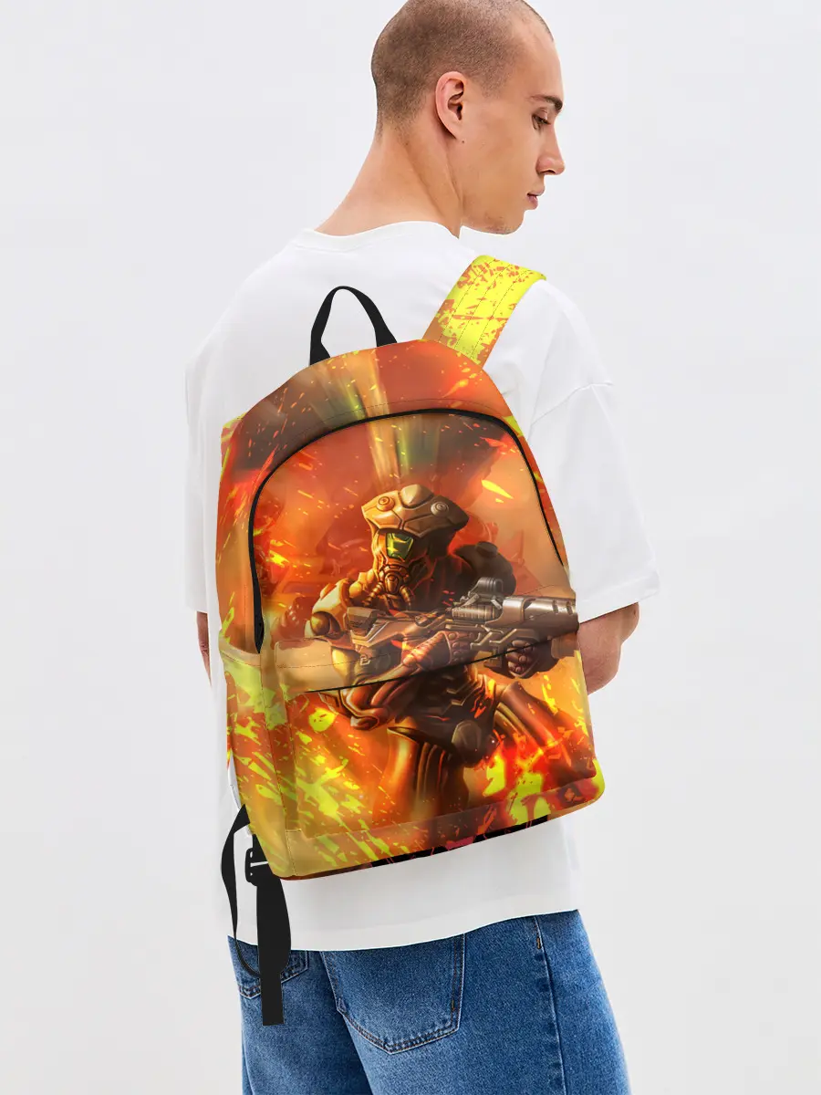 Рюкзак джинсовый / Doom ART