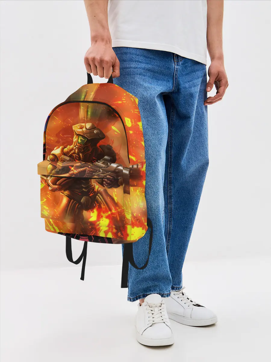 Рюкзак джинсовый / Doom ART