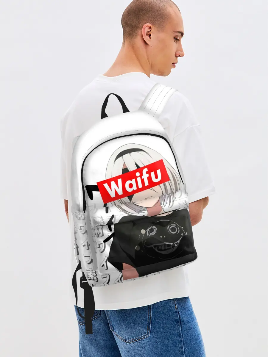 Рюкзак джинсовый / Waifu - 2B Nier