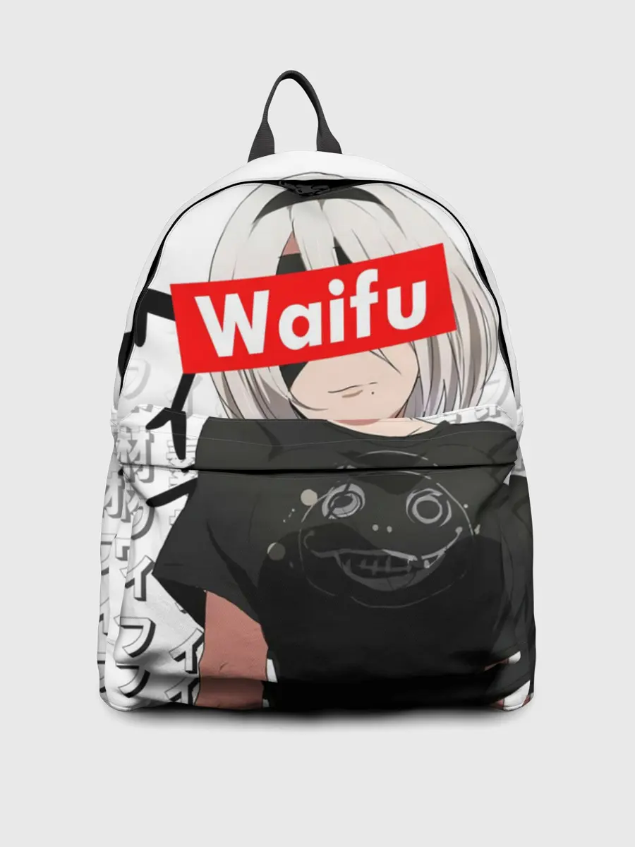 Рюкзак джинсовый / Waifu - 2B Nier