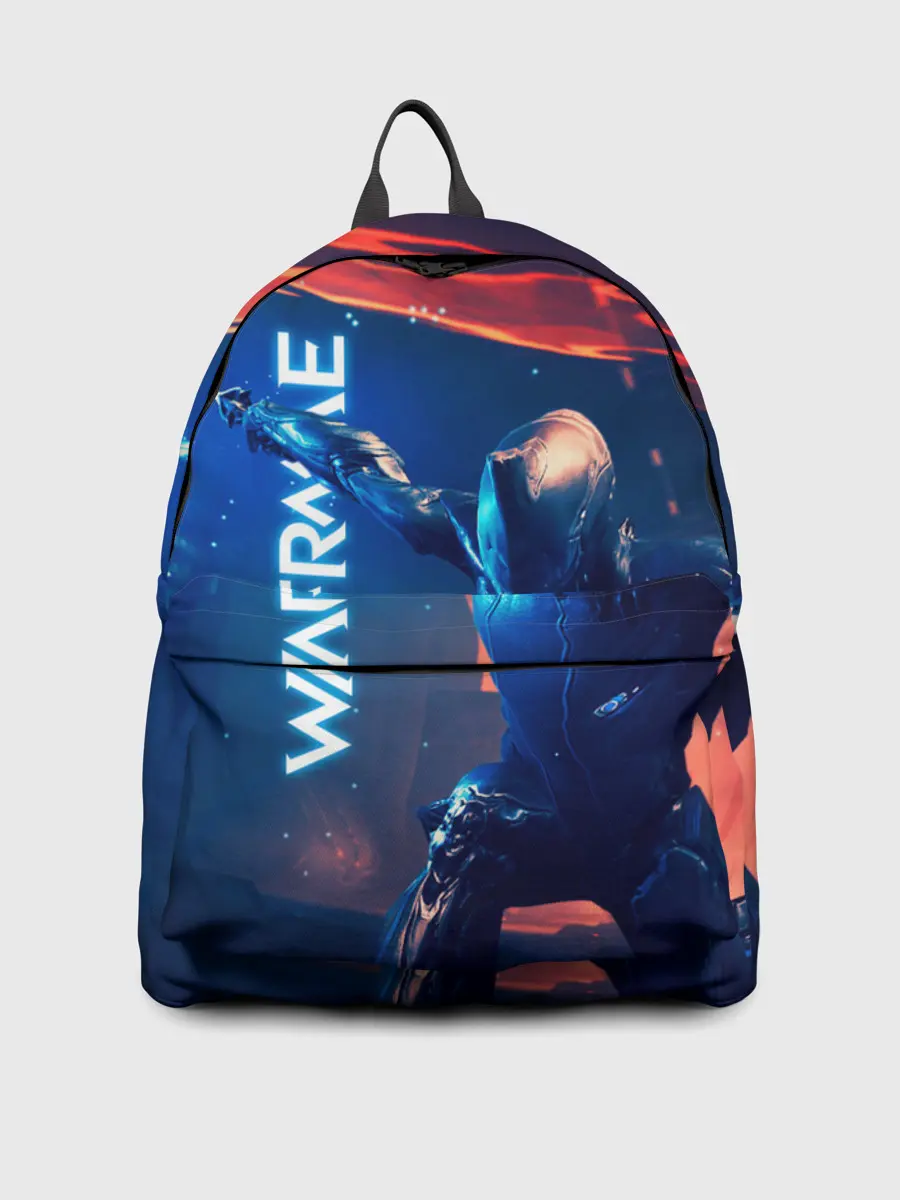 Рюкзак джинсовый / WAFRAME NEON KATANA FIRE