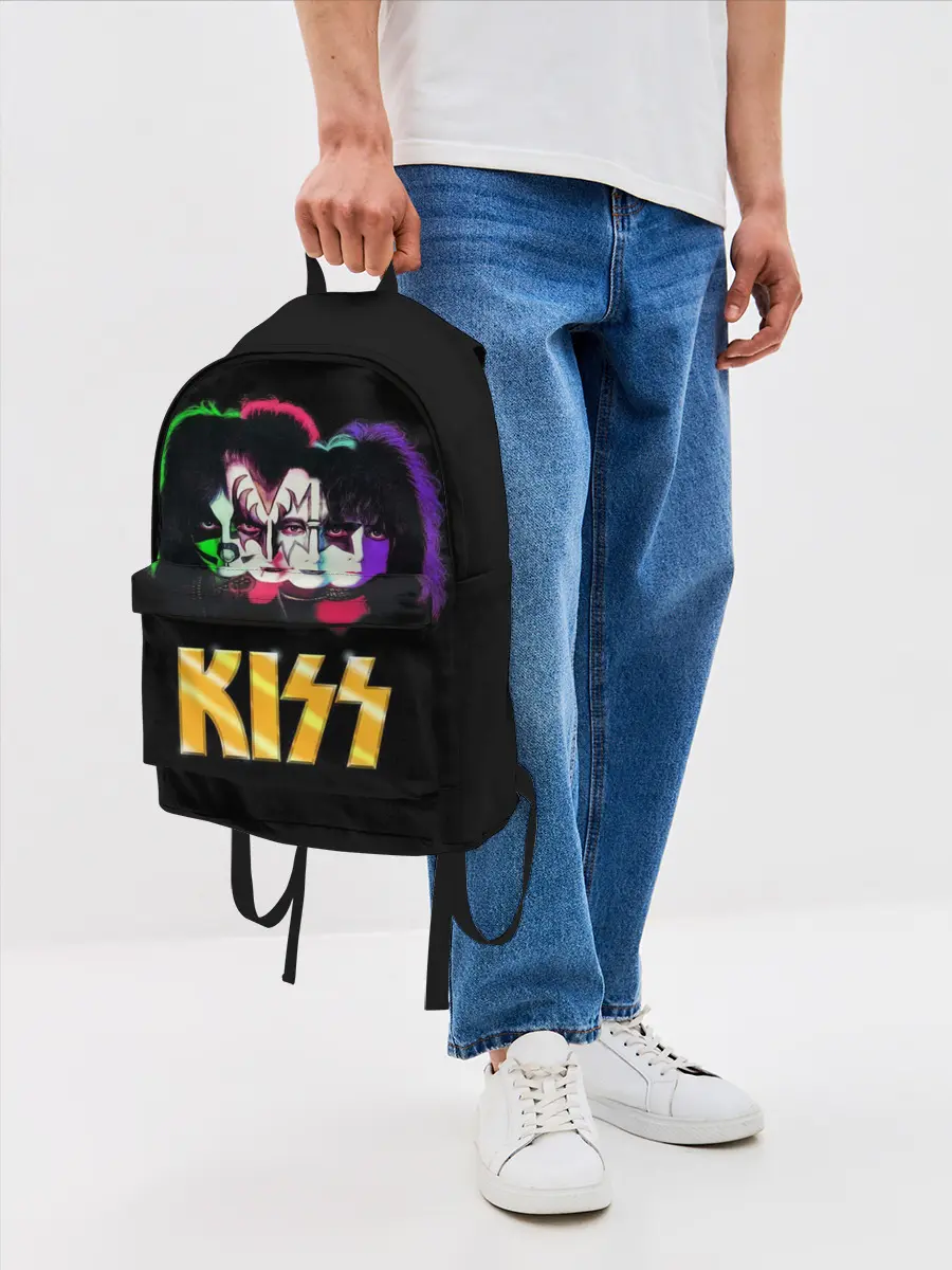 Рюкзак джинсовый / Четверо из Кисс