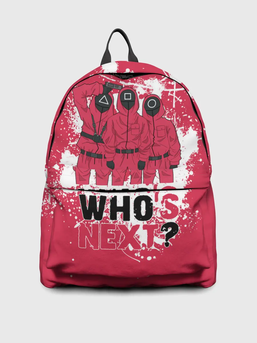 Рюкзак джинсовый / Squid game: Whos Next?/Кто следующий?