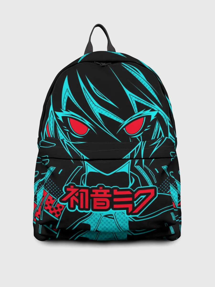 Рюкзак джинсовый / Мику Хацунэ / Hatsune Miku