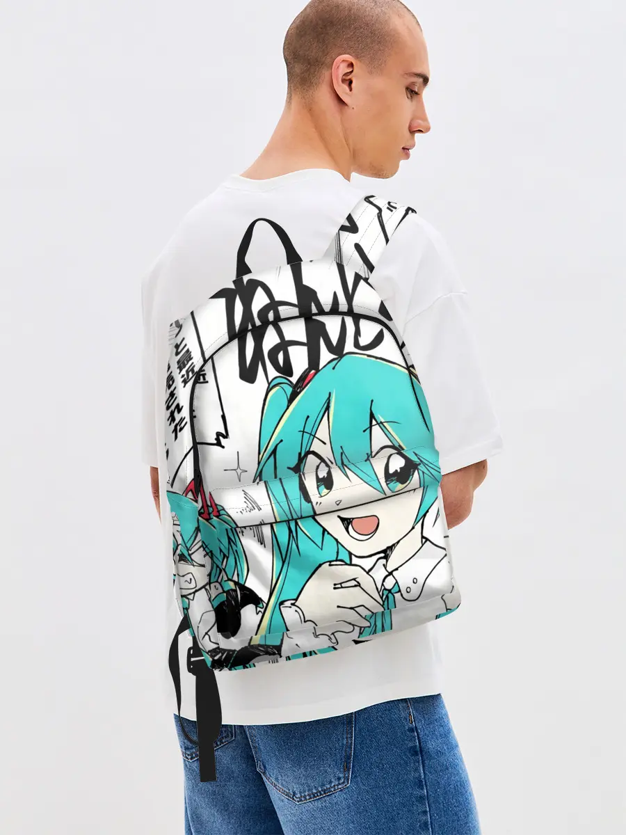 Рюкзак джинсовый / Hatsune Miku