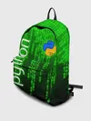 Рюкзак джинсовый / PYTHON / ПАЙТОН / ПИТОН / КОД