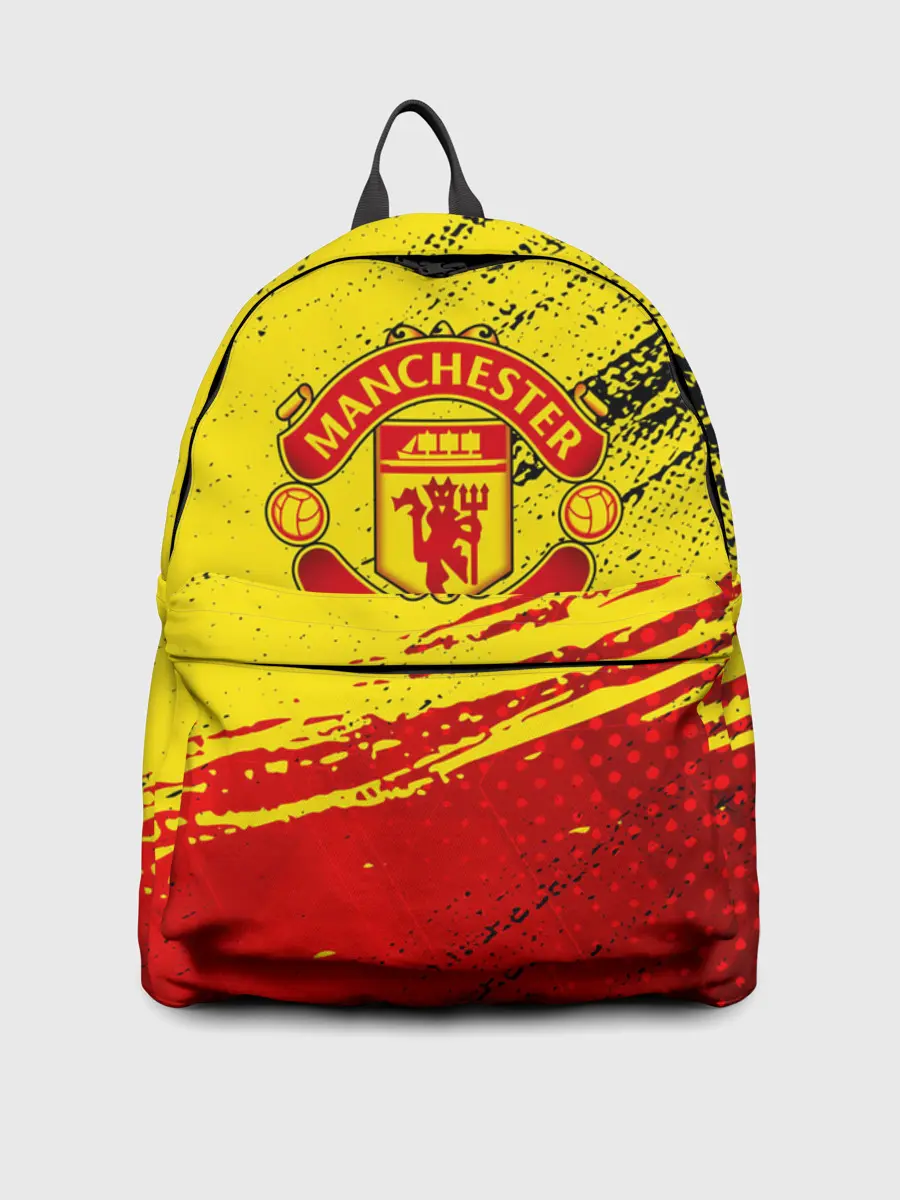 Рюкзак джинсовый / Manchester United Футбольный клуб.