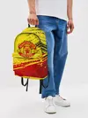 Рюкзак джинсовый / Manchester United Футбольный клуб.