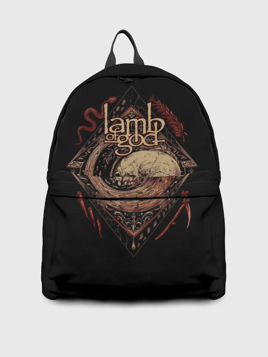 Рюкзак джинсовый / LOG Skull