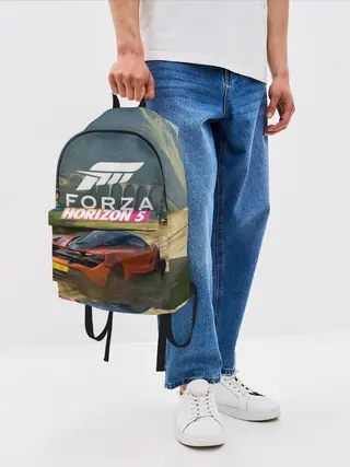 Рюкзак джинсовый / Forza Horizon 5, игра