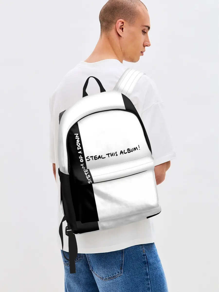 Рюкзак джинсовый / System of a Down - Steal This Album!