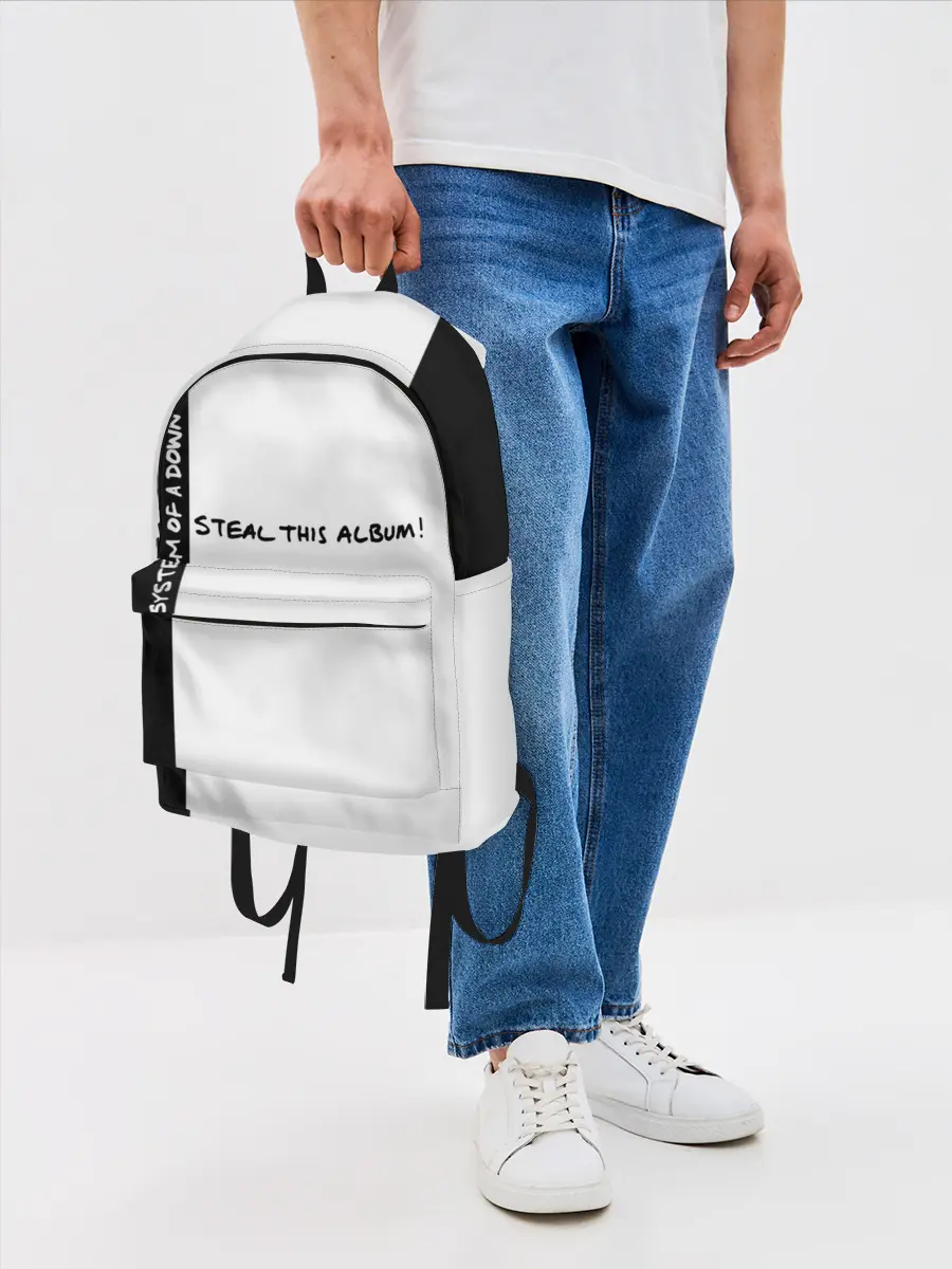 Рюкзак джинсовый / System of a Down - Steal This Album!