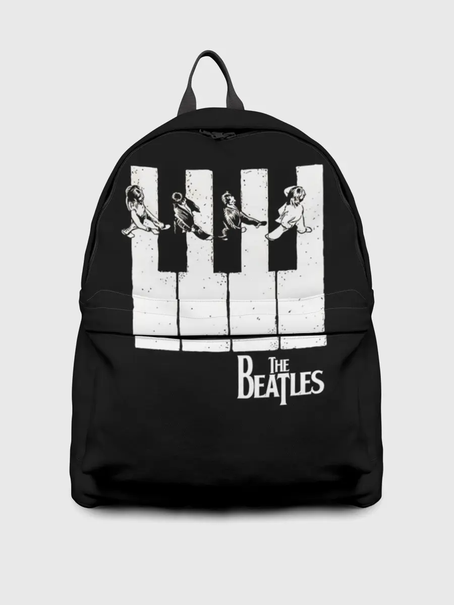 Рюкзак джинсовый / THE BEATLES ЗНАМЕНИТАЯ КАРТИНКА