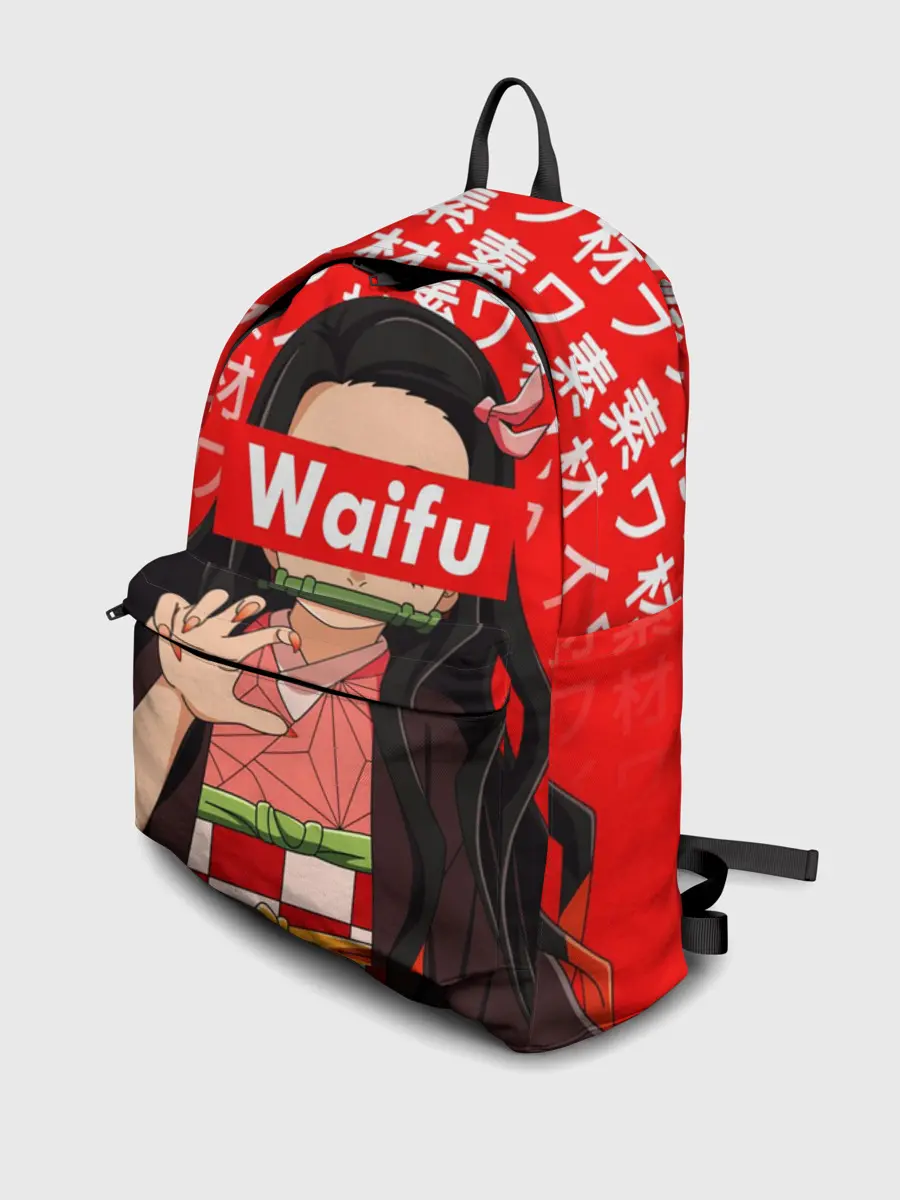 Рюкзак джинсовый / Waifu - Незуко Комадо