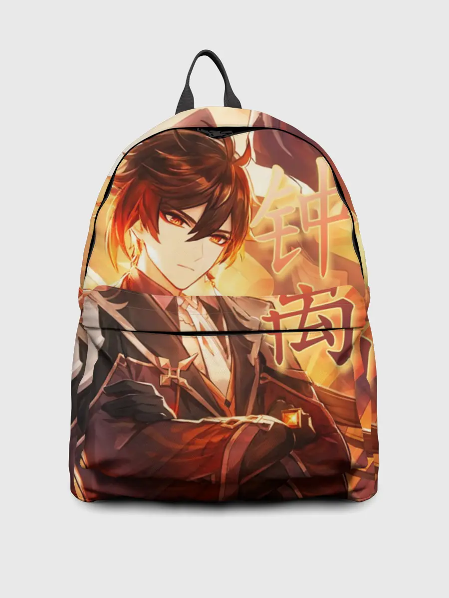 Рюкзак джинсовый / Genshin Impact: Zhongli