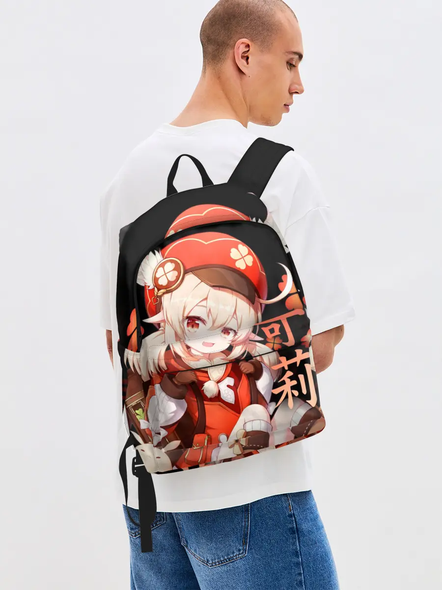 Рюкзак джинсовый / Genshin Impact: Klee