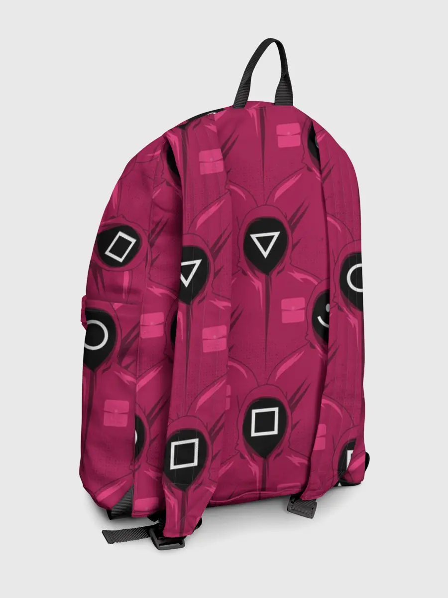 Рюкзак джинсовый / СОТРУДНИКИ ИГРЫ В КАЛЬМАРА