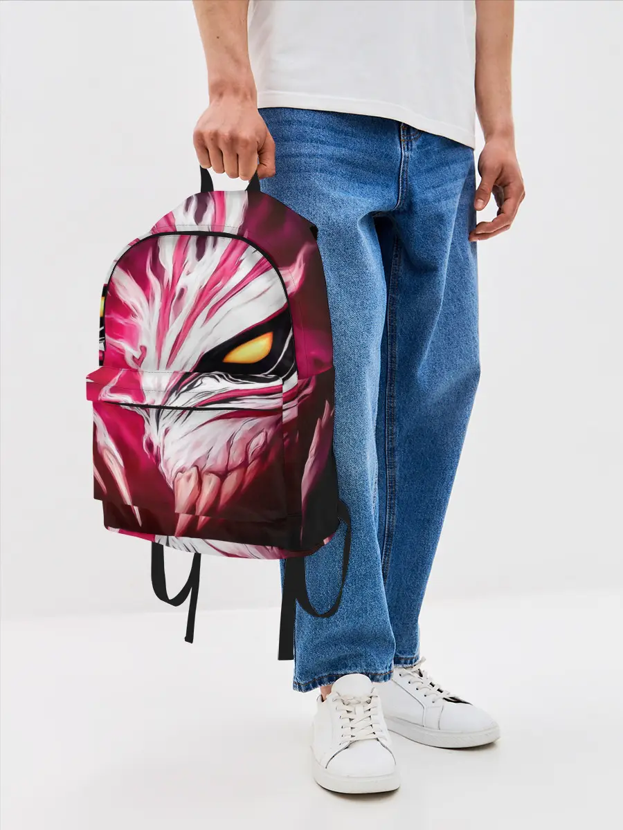 Рюкзак джинсовый / Маска пустого Блич