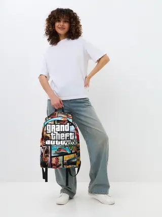 Рюкзак джинсовый / GTA