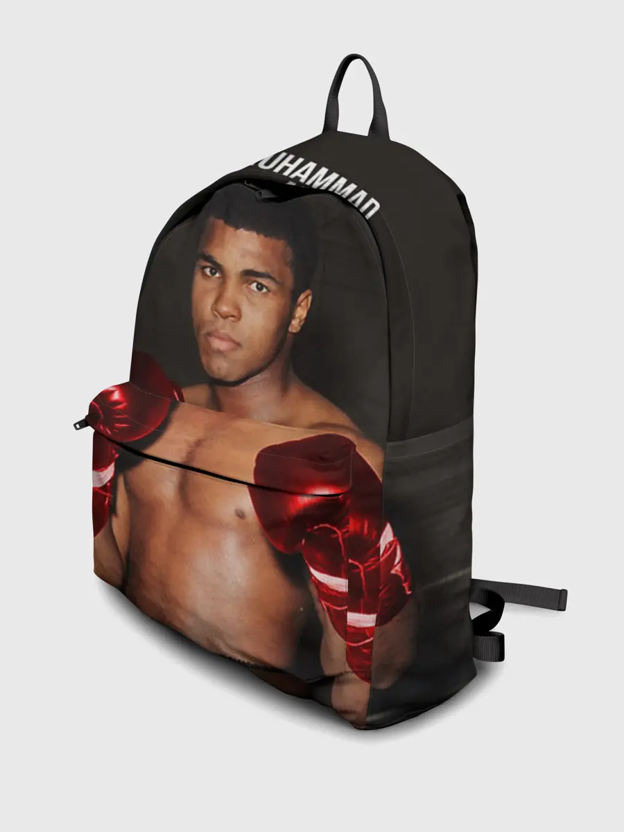 Рюкзак джинсовый / Мухаммед Али