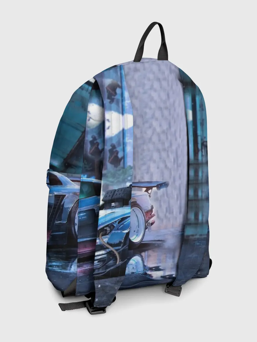 Рюкзак джинсовый / Nissan GTR R35