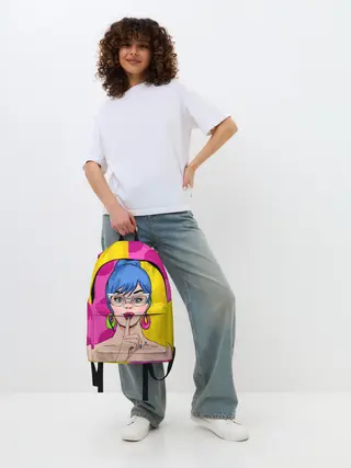 Рюкзак джинсовый / POP ART