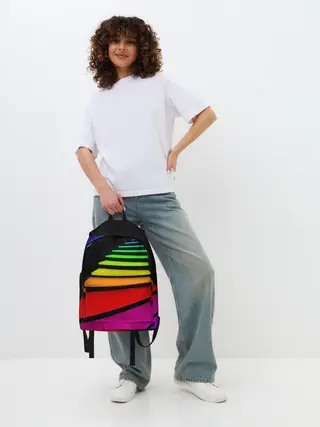 Рюкзак джинсовый / Лестница