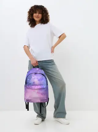 Рюкзак джинсовый / Галактика