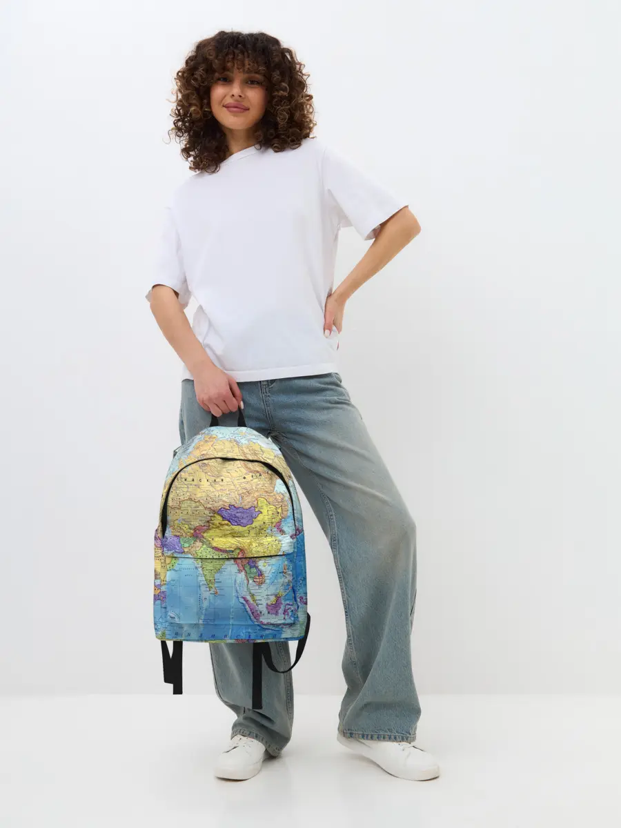 Рюкзак джинсовый / Карта 10