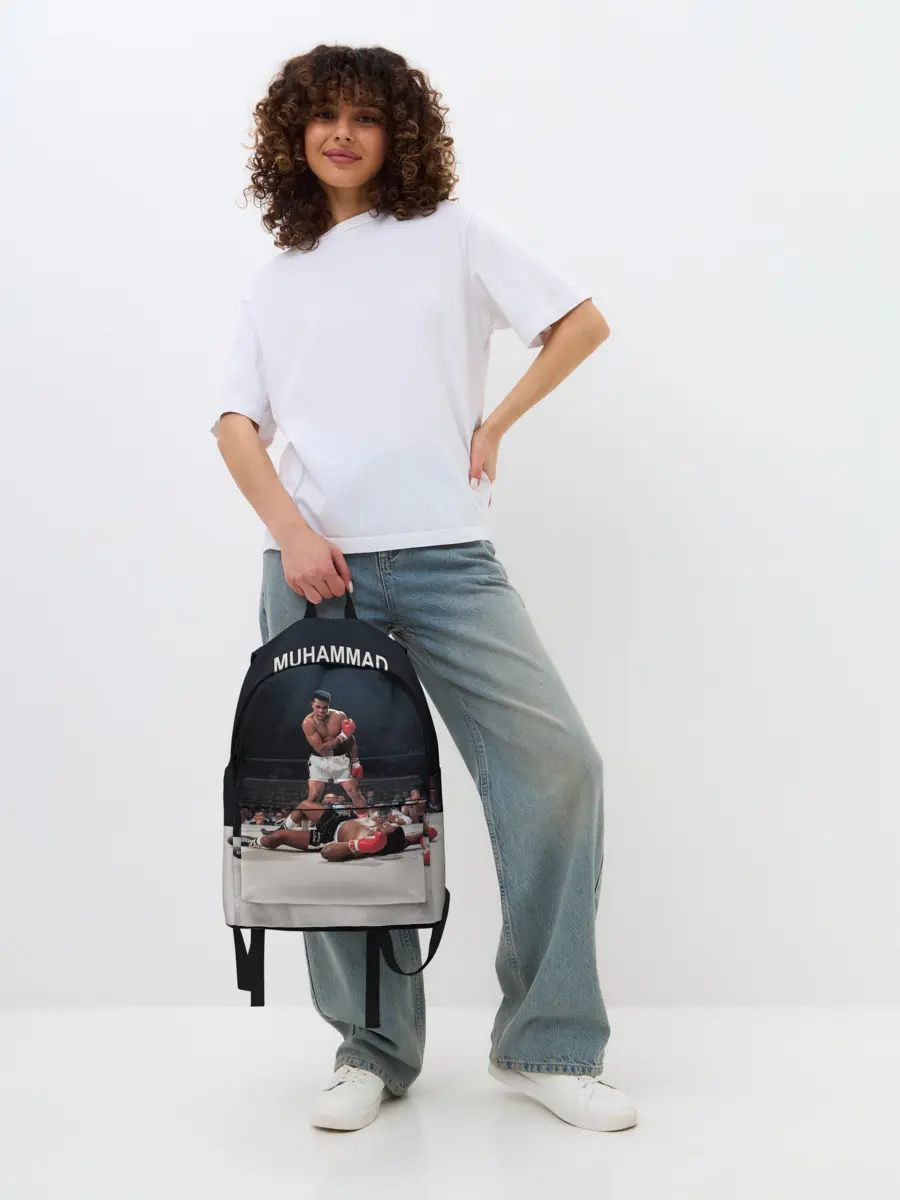 Рюкзак джинсовый / Muhammad Ali
