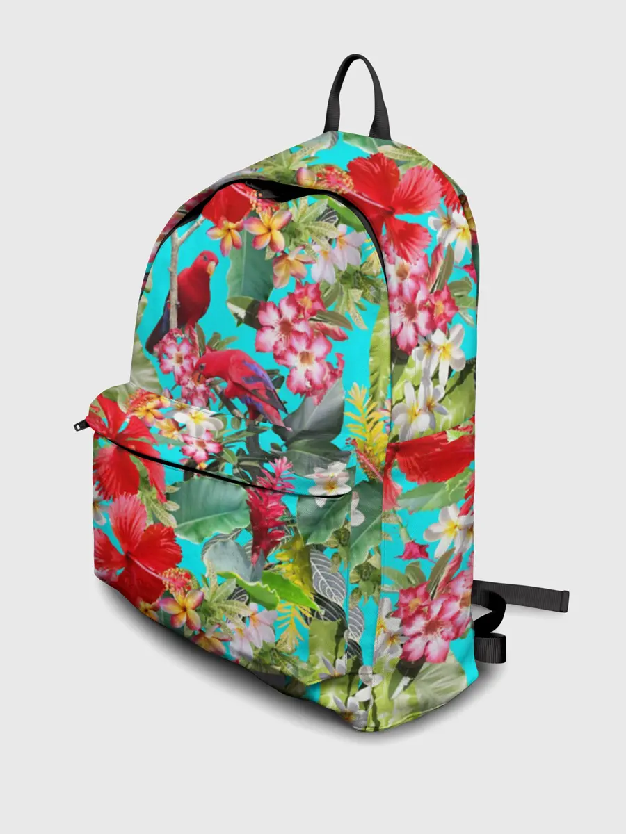 Рюкзак джинсовый / Тропический мир