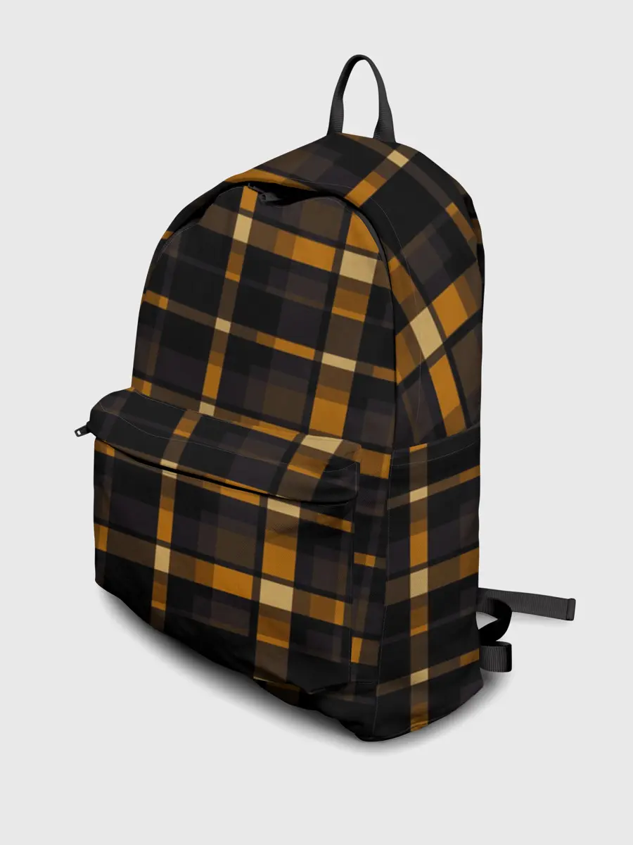 Рюкзак джинсовый / В клетку