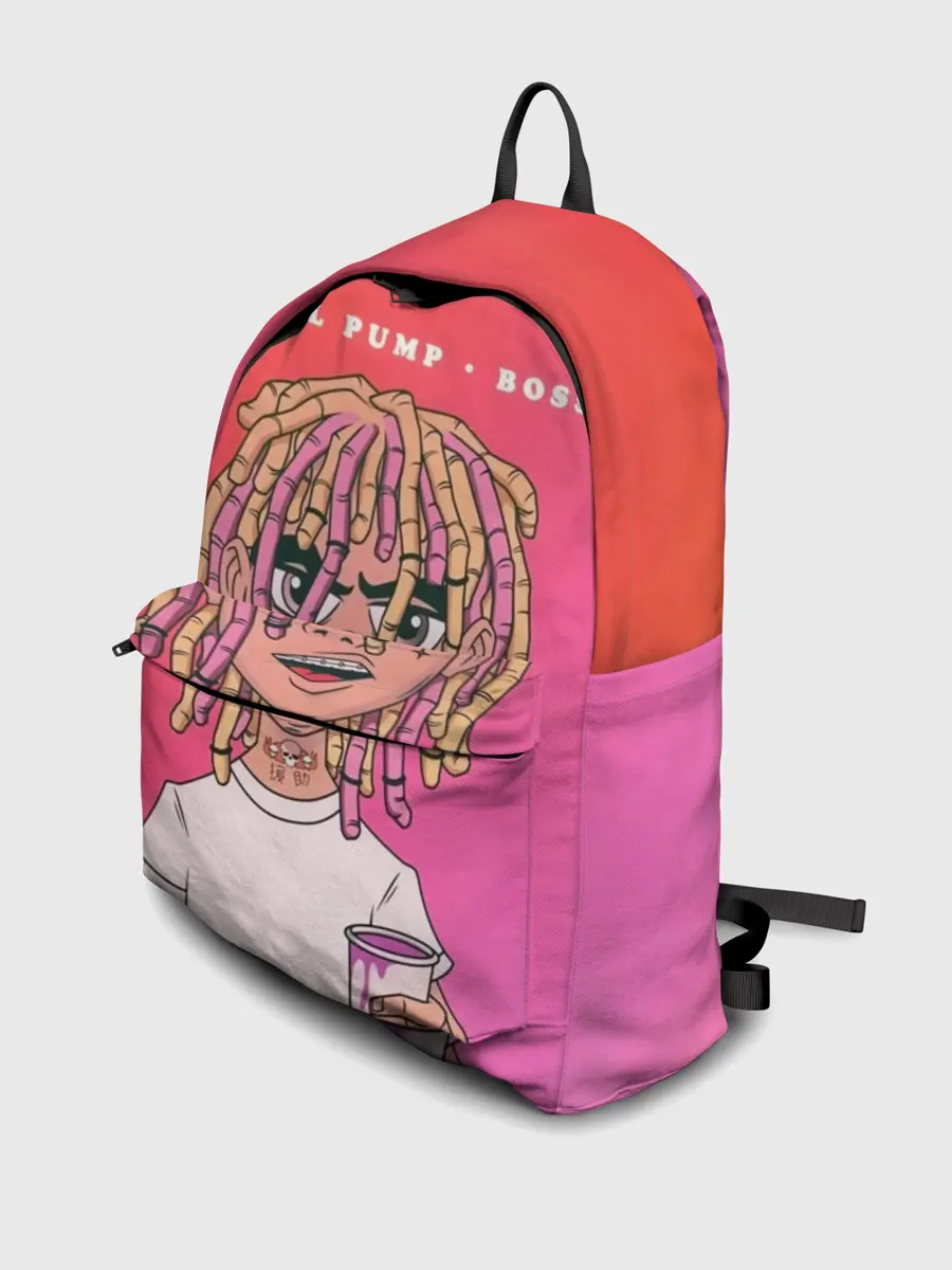 Рюкзак джинсовый / Lil Pump Boss