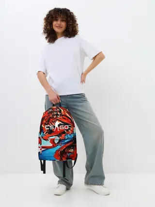 Рюкзак джинсовый / CS GO Hyper Beast
