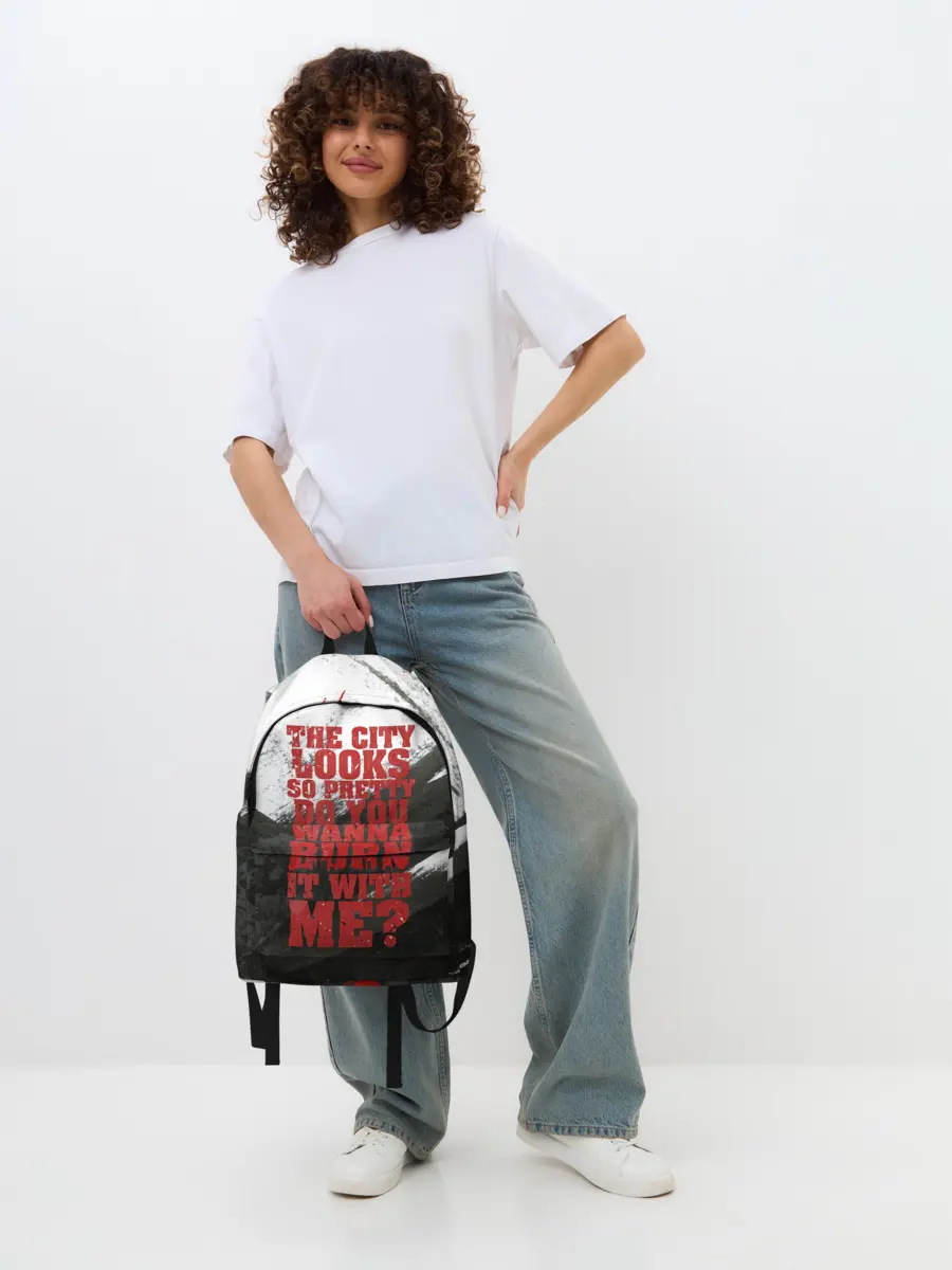 Рюкзак джинсовый / Hollywood Undead