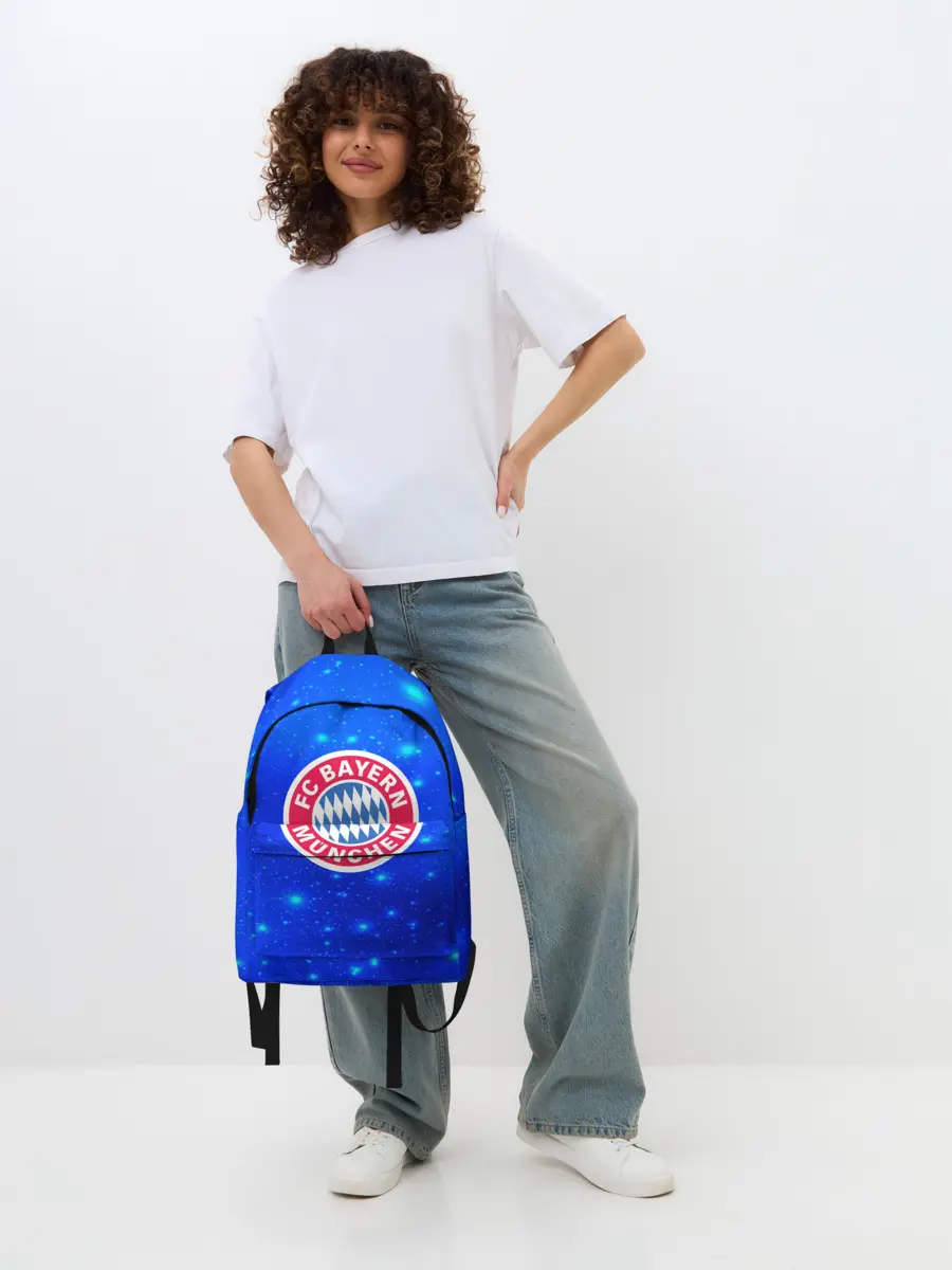Рюкзак джинсовый / FC Bayern Munchen space 2018