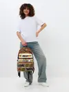 Рюкзак джинсовый / Африканская мозаика