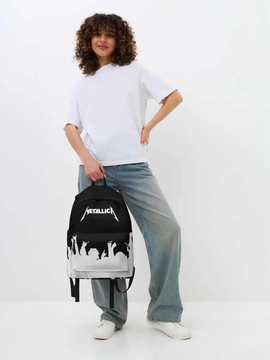 Рюкзак джинсовый / Metallica