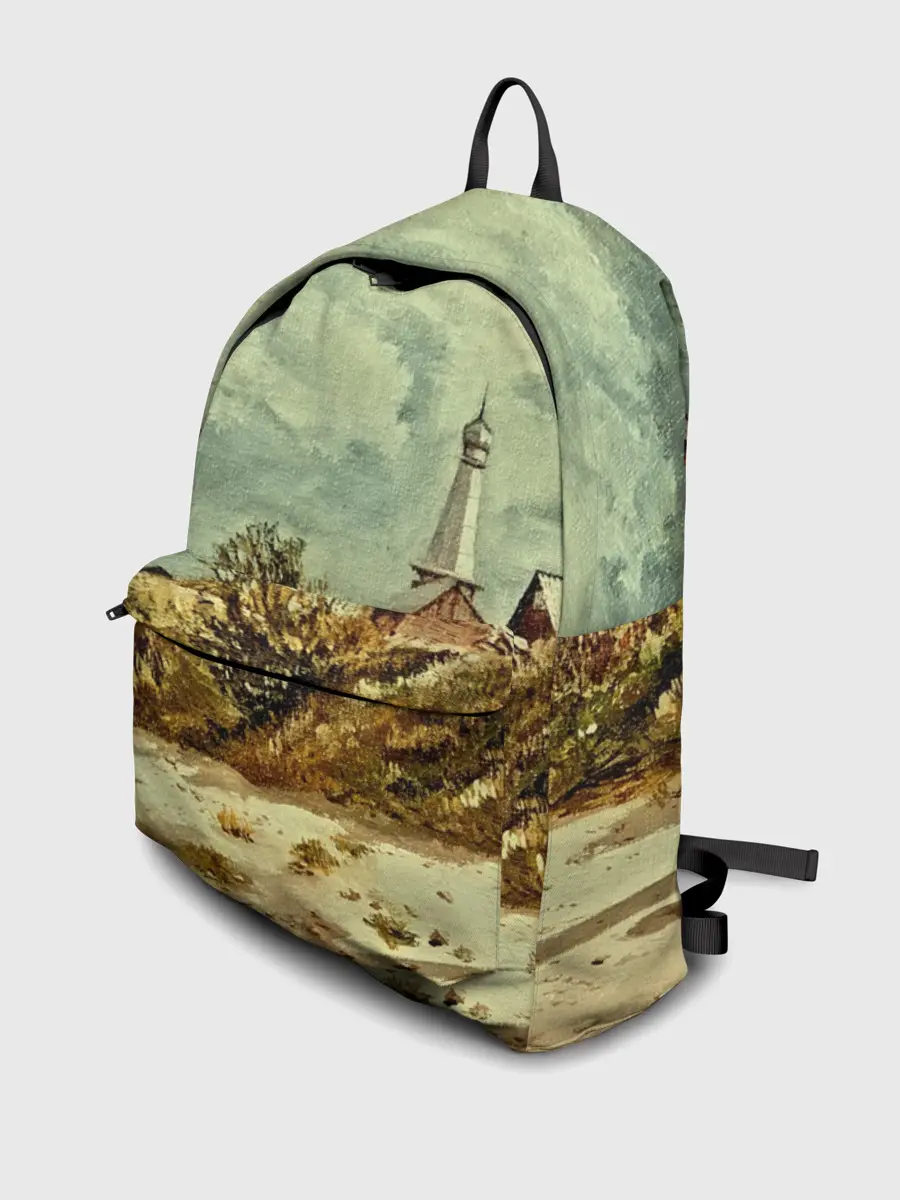 Рюкзак джинсовый / Старинный город