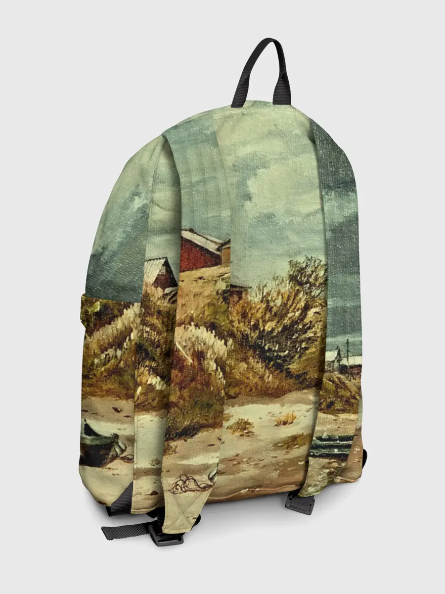 Рюкзак джинсовый / Старинный город