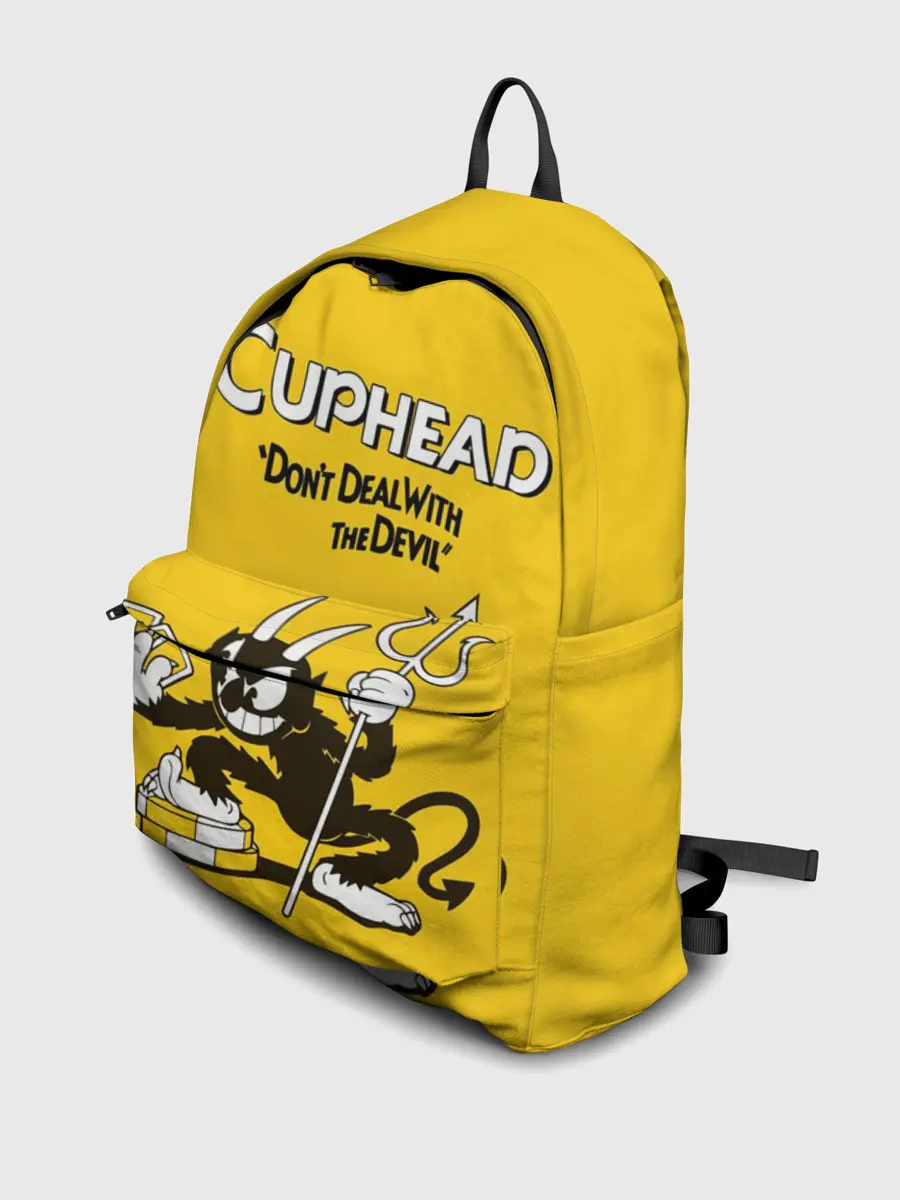 Рюкзак джинсовый / Cuphead