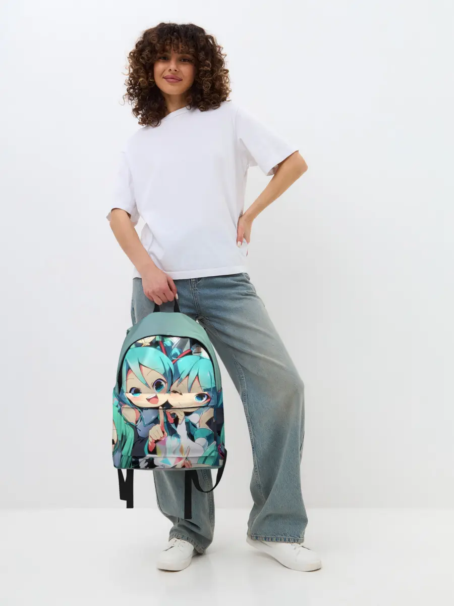 Рюкзак джинсовый / Vocaloid