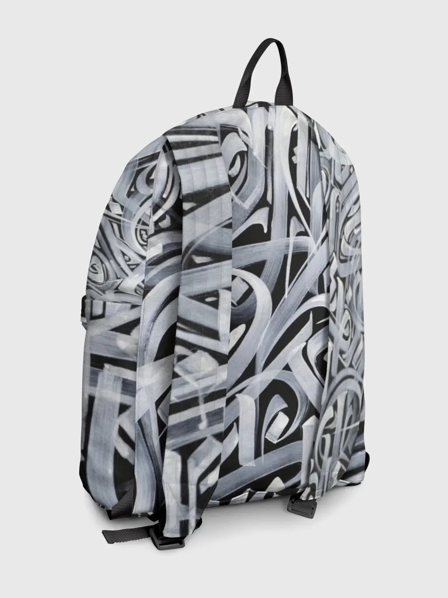 Рюкзак джинсовый / Каллиграфия