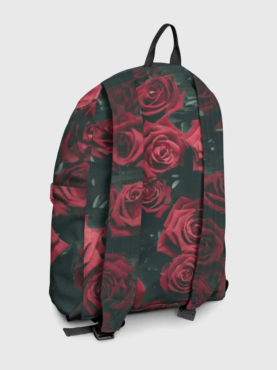 Рюкзак джинсовый / Цветы Розы