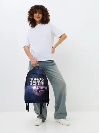 Рюкзак джинсовый / На земле с 1974