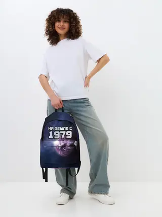 Рюкзак джинсовый / На земле с 1979